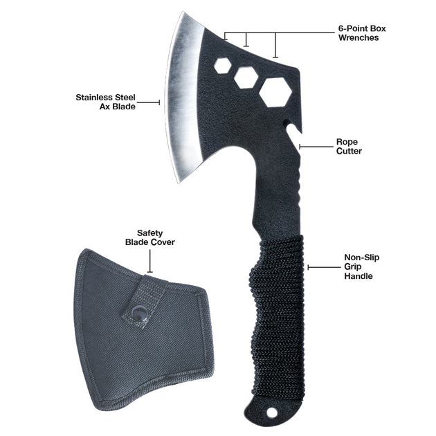 Amazing Patented? Adze, Side Axe Convertible Combination Tool